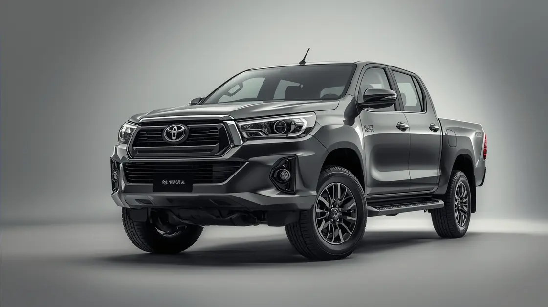 Toyota Hilux 4x4-Pickup für den Einsatz in unwegsamem Gelände