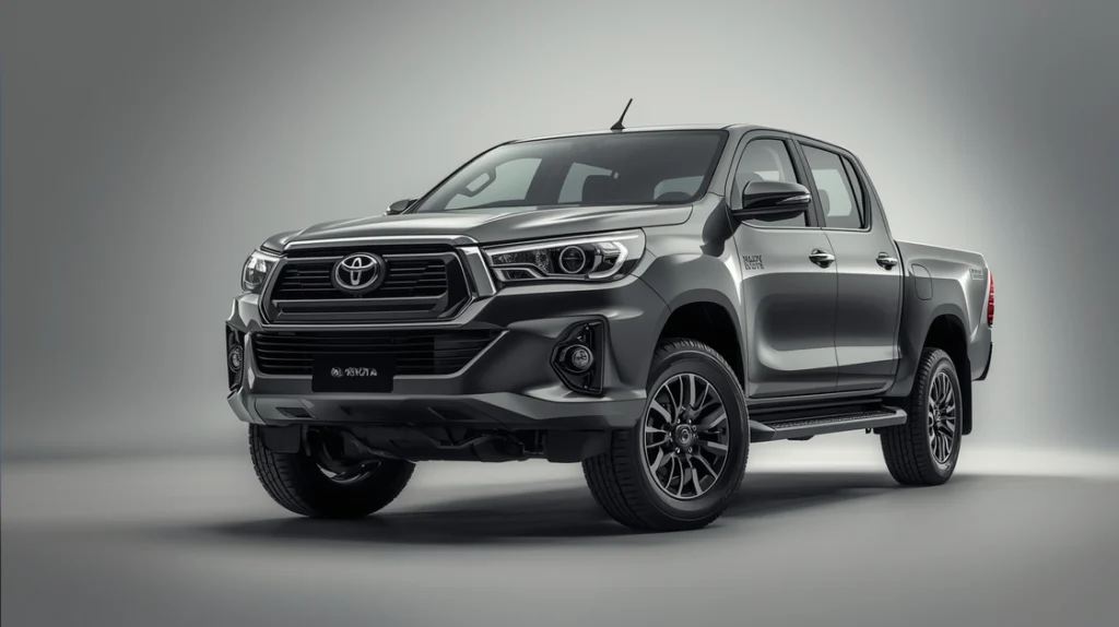 Toyota Hilux 4x4-Pickup für den Einsatz in unwegsamem Gelände